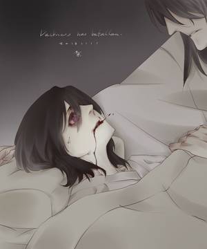 Bleach Byakuya Porn - bleach: La mort d'hisana kuchiki avec Ã  ses cÃ´tÃ© son mari byakuya kuchiki