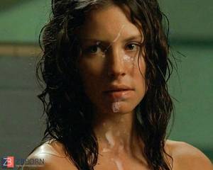 lilly - Evangeline Lilly Facial Cumshot