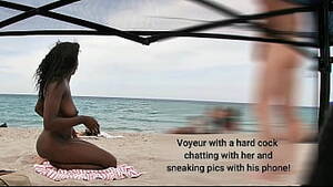 beach voyeur ebony - exhibitionist beach Porn Videos - Black XXX Tube | Ebony Galore