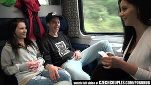 group fucking train - Freeuse Couple Ready For Group Sex On Train - YOUX.XXX
