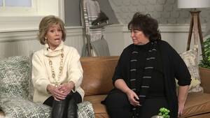 Jane Fonda Porn - Jane Fonda: Trump is negative energy, except when he's with a porn star -  YouTube