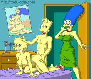 Bart Simpson Aunt Sex - Bart and Lisa got squirted by their mommy! â€“ Simpsons Hentai