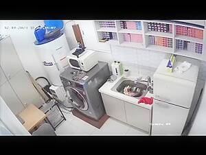 laundry voyeur cam - Public Voyeur IP Camera Porn Videos