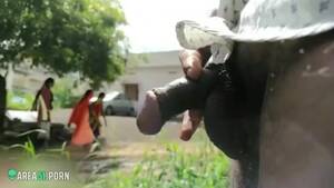 desi flashing - Local dude flashing cock to indian village girls. Scandal Desi MMs video |  AREA51.PORN