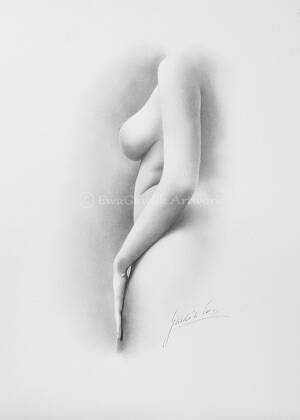 American Dad Porn Pencil Art - Female Nude Order Nude Sketch Replica of Art Graphite - Etsy