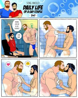 Gay Shower Porn Captions - Cartoon Gay Shower Sex | Gay Fetish XXX