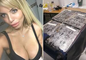 cocaine porn - Ex-porn star & WAG Mia Etcheverria busted 'smuggling 14lbs of cocaine on  flight to Spain' as she faces 18 years in jail | The US Sun