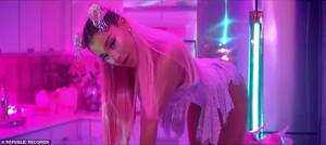 Ariana Grande Bondage Porn - Ariana Grande's 7 Rings drops with pink-infused music video | Daily Mail  Online