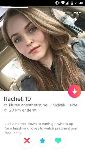 Normal Girl Porn - Definitly a right swipe : r/Tinder