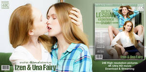 lesbian teacher granny - Teen Una Fairy gets her first lesbian experience from her Granny Teacher  Izen - Mature.nl