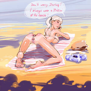 anal gape cartoons - Rule 34 - 1girls anus asshole behind thong being watched bielegrafics  bikini cheating dialogue english text gape under clothes gaping anus huge  breasts imminent sex looking back micro bikini netorare partially visible