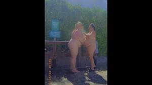 fat girls nude in public - Chubby Naked In Public Videos Porno | Pornhub.com