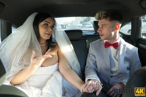 busty bride orgy - Sofia Lee Busty Bride Banged in the Bathroom