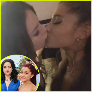 Elizabeth Gillies And Ariana Grande Porn - Ariana Grande & BFF Liz Gillies Kiss in New Instagram Video | Ariana Grande,  Elizabeth Gillies | Just Jared Jr.