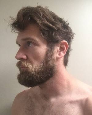 Bearded Hot Guy Gay Porn - Colby Keller Model, Muscle, Hairy, Porn Star, GAY, Graphic, Art