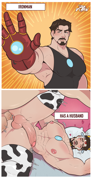 Gay Iron Man Porn - Rule 34 - all draw cow outfit gay gay sex iron man marvel marvel cinematic  universe marvel comics tony stark | 8691106