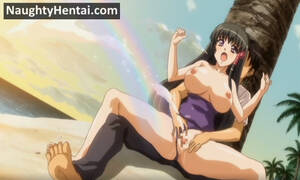 anime nude beach xxx - Bi-chiku Beach | Naughty Outdoor Sex Hentai Movie