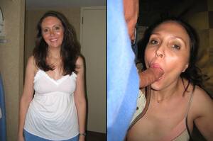 Before And After Office Porn - WifeBucket | Real MILFs before and then after...