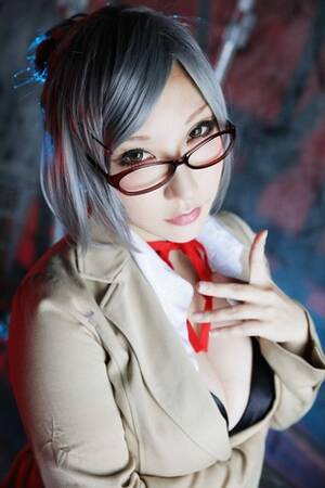 Long Grey Hair Porn Glasses - Out] silver hair, glasses... Internet people once they see as well. -  Hentai Cosplay