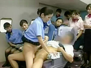 asian stewardess - Part 1 - Asian Stewardess Gangbanged Video - Training Sex - VJAV.com