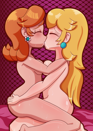 Mario Lesbian Porn - Rule34 - If it exists, there is porn of it / princess daisy, princess peach  / 4630276