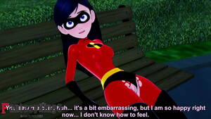 Disney Incredibles Lesbian Porn - Violet of the incredibles having sex in the park pov and normal whit his  super hero swit - XNXX.COM