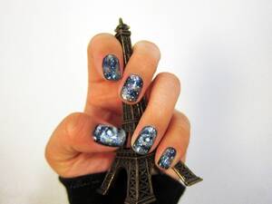 Black Porn Stars With Nail Polish - Second time doing space nails. | Space nails, Get nails, Nails