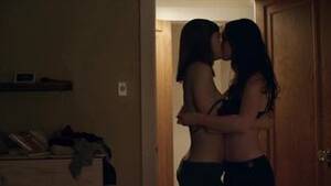 Lesbian Sex In Tv Series - Alexa-Jeanne Dube, Kimberly Laferriere Lesbian Sex scene in TV Show  'Feminin & Feminin'
