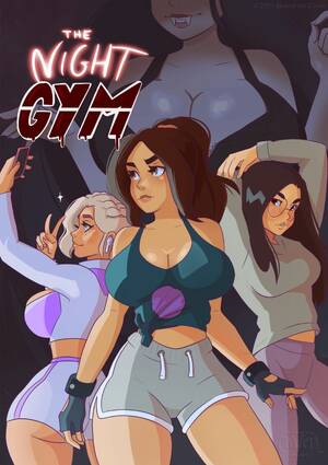 Gym Cartoon Porn - The Night Gym [HornyX] Porn Comic - AllPornComic