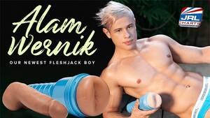 Fleshlight Gay - Gay Porn Star Alam Wernik Named Newest Fleshjack Boy - JRL CHARTS