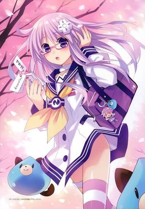 Hyper Neptunia Porn Foot Slaves - Hyperdimension Neptunia- Nepgear Nepnep is too cute :D