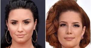 Celeb Porn Demi Lovato - Demi Lovato 'Appreciates' Halsey's Makeup-Free Photos on Instagram