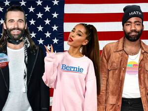 Ariana Grande Porn Cum - From Ariana Grande to Donald Glover: the celebrities endorsing Democrats  for president | Democrats | The Guardian