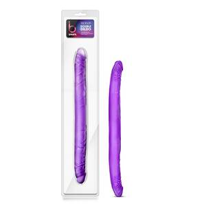 lesbian toys double - Our Pleasure > Dildo & Dongs > 16 inch Double Dildo â€“ Lesbian Sex Toys â€“  Toys for Women - Adult Sex Toy â€“ Double Penetration Toys (Purple)