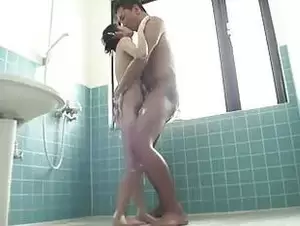 cute petite handjob soapy - Uncensored tiny Japanese teen gives soapy handjob in shower - Sunporno