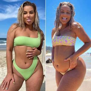 candid beach sex partypics - Influencer shares candid bikini pictures taken before and after festive  season - Daily Star
