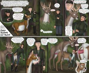 Deer Anal - Deer Hunters Get Bucked comic porn | HD Porn Comics