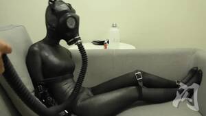 gas mask bondage hentai - Gas Mask Bondage Torture | BDSM Fetish