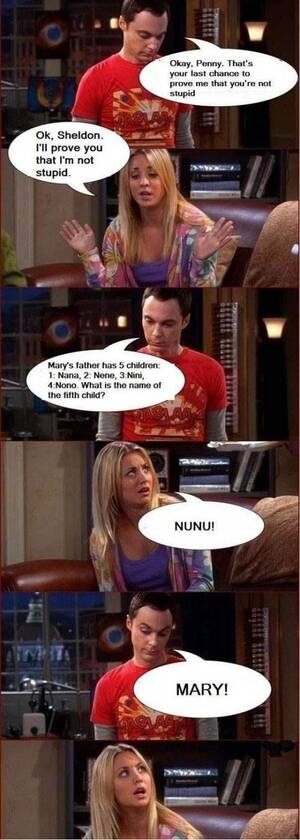 Lenords Mon Big Bang Theory Porn Captions - Penny & Sheldon : r/funny