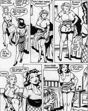 lesbian vintage toons - Vintage Lesbian Cartoon Porn Comics | Sex Pictures Pass