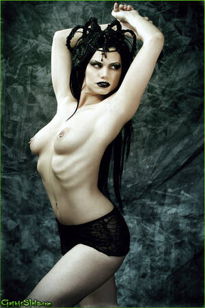 Gothic Beauty Porn - Gothic Postcard Beauty Azrielle | AltPorn.org