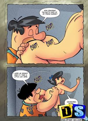 Flintstones Cartoon Sex - Fred Flintstone seduces Betty and strips her to lick her tight butthole -  CartoonTube.XXX