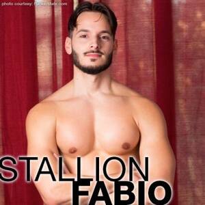 Hung Bisexual Male Porn Stars - Stallion Fabio | Handsome Hung French Gay Porn Star | smutjunkies Gay Porn  Star Male Model Directory