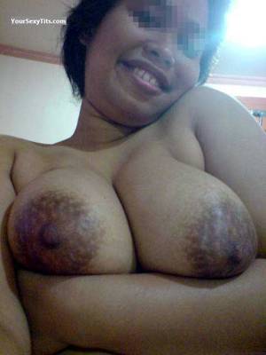 malay big tits - Big Tits Of A Friend Topless Selfie by Dini