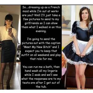 Maid Captions - Mistress And Sissy Maid Captions | Anal Dream House