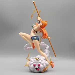 japanese anime pvc figures hentai - 29cm One Piece Figrues Nami Anime Figure Iu Popmax Sexy Hentai Figurine Pvc  Statue Model Doll Collectible Room Desk Decora Toys | Life Size Nico Robin  Statue