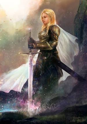 Art Blonde Female Pirate Porn - High Warrior of Lumine