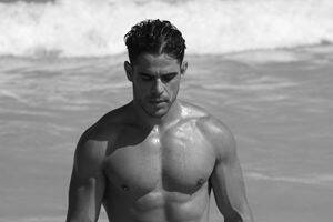 ipanema beach people naked - Leo at Ipanema Beach - AJ Paris - Photography, People & Figures, Male Form,  Nude & Semi-Nude - ArtPal