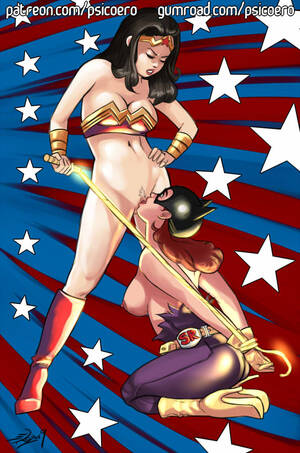 Batgirl Wonder Woman Porn - Batgirl x Wonder Woman commission by psicoero - Hentai Foundry