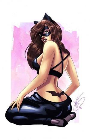 3d Superheroines Deviantart Sexy - Catwoman Bat-Tat by *Eddy-Swan on deviantART / I LOVE this idea for a tramp  stamp.